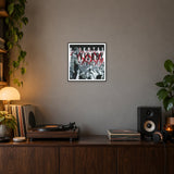 Broken Heart - xxx Tentacion — 30 × 30 cm framed print in a room.
