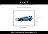 DeLorean Car A3