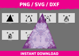 Destiny Pyramid Portal instant download PNG SVG DXF
