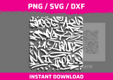 Graffiti 2 Stencil Files - Digital Download