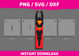 Superman Stencil Files - Digital Download