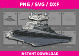 Ship Stencil Files - Digital Download