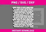 Brick 2 Stencil Files - Digital Download