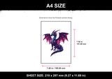 Fantasy Dragon A4