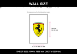 Ferrari Logo Wall Size