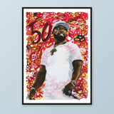 FIDDY CEN — A2 framed print mockup.