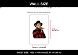 Freddy Krueger Wall Size