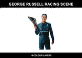 George Russell Racing Scene 2