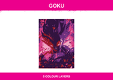 Goku colour artwork