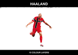 Haaland 2 — 15 layer stencil
