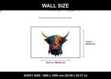 Highland Cow Wall Size