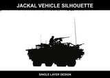 Jackal Vehicle Silhouette 2