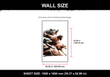 Jesus and Wolves Wall Size