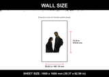 Joel and Ellie Wall Size — 10 colour layers