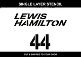 Lewis Hamilton 44 Wordmark 1