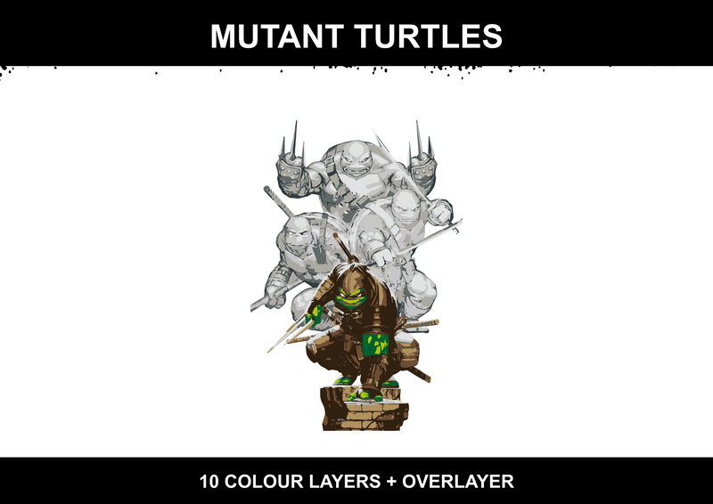 Mutant Turtles Multi Layer Stencil – Tomwellywells store