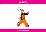 Naruto colour artwork
