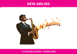 New Awlins colour artwork