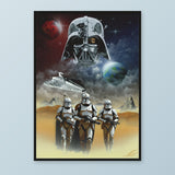 It’s A Trap! — A3 framed print mockup.
