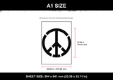 Peace Symbol A1