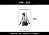 Player Unknown Wall Size