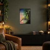 Popular! — A3 framed print in a room.