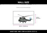 Puma Helicopter Wall Size