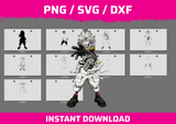 Rudo Surebrec instant download PNG SVG DXF