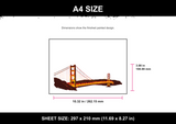 San Francisco Golden Gate Bridge A4