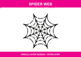 Spider Web colour artwork