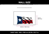 Texas Flag Wall Size