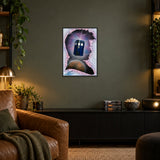 The Doctor - A3 Print — 29.7 × 42 cm framed print in a room.