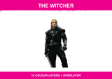 The Witcher colour artwork