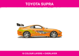 Toyota Supra colour artwork