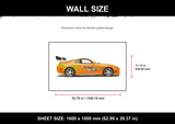 Toyota Supra Wall Size