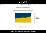 Ukraine Waving Flag A2