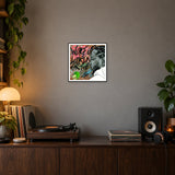 Woke Up Lookin… - Kendrick Lamar Tribute — 30 × 30 cm framed print in a room.