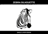 Zebra Silhouette 2